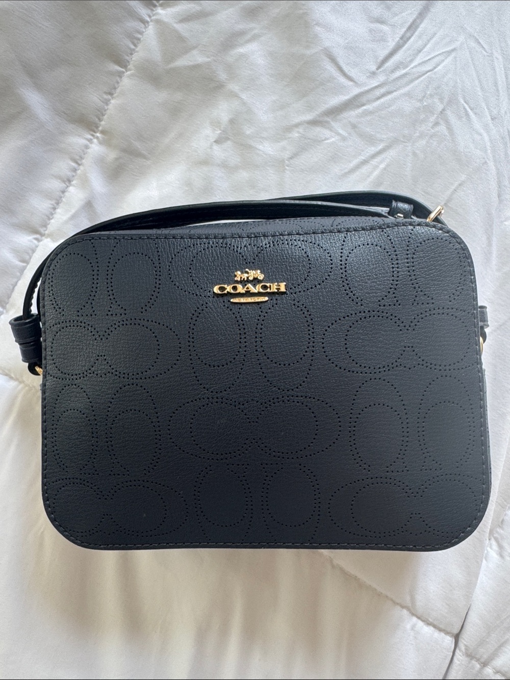 Coach Midnight Crossbody camera bag